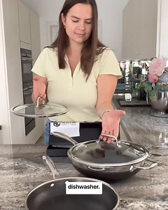 23 reactions | Invest in cookware that's actually proven to last longer, handle the heat, and dishwasher safe. We took the cooking experiences from stainless steel, non-stick, and cast iron, and combined them into a single pan. ✔️ Liftetime Warranty ✔️ Metal utensil safe ✔️ Dishwasher safe ✔️ Oven safe up to 260°C See what our most popular 13PC Hybrid Cookware Set with Lids is all about.  | HexClad | Facebook