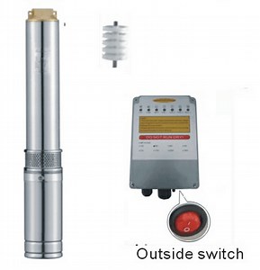 [Hot Item] Jintai 4inches Centrifugal Submersible Solar Water Pump with MPPT