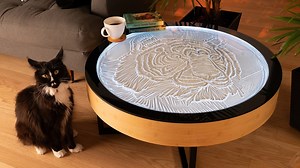 12 reactions · 5 comments |  Kinetic sand tables for mindful moments ✨ Beautifully crafted for any room  Available in coffee or side table sizes  A centerpiece of relaxation and creativity | Best Crowdfunding Projects | Facebook
