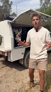 KickAss Premium Swing Arm Shower Awning for 4WD & Camping | Easy Setup Privacy