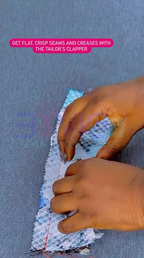 Honestly, I don’t know what I would do without this tool! A tailor’s clapper is a flat block of hardwood, often rounded on the ends with routed grooves along the sides for finger holds. It works by absorbing the steam applied to a seam, and locking in the heat. As you press down on the seam with the clapper, the pressure sets the seam flat as the fabric cools. This clapper is made of high quality wood for maximum effect. Price : 16,000 Naira only! Shop on the website : www.bavicsewingaccessories