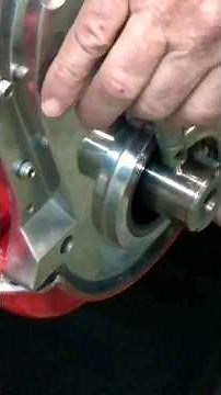 ATI harmonic balancer installation. #diy