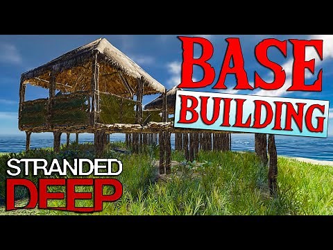 Stranded Deep Base Building (Console Player Tries PC) EP 3