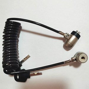 [Hot Item] Two Head Laptop Lock, Master Key Lock, Double Computer Lock, PC Lock, Notebook Lock, Al-7102