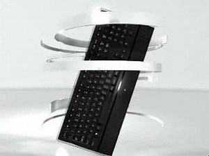 Logitech Illuminated Ultrathin Keyboard K740 with Laser-Etched Backlit Keyboard and Soft-Touch Palm Rest - Black