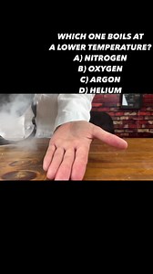 4.4K views · 12 reactions | Splashing Liquid Nitrogen on my hand 勞 #Chemistry #LiquidNitrogen #LN2 #ASMR | Chemical Kim | Facebook