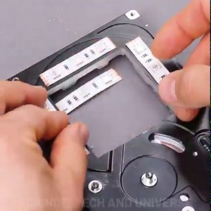 140K views · 678 reactions | Transforming Broken HDD to Colorful LED Clock! | Science, Tech and Universe | Facebook