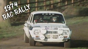 What a gem! This film is a must-have for fans of the Mk1 Escort, Lancia Stratos and SAAB 96s, all of which can be seen in fast and furious rally action in their heyday. The 1974 RAC rally entry list was loaded with top drivers including Stig Blomqvist, Timo Makinen, Walter Rohrl and Roger Clark and a reported 2 million spectators attended the event and car manufacturers from 18 nations were entered. The superb coverage is scripted and introduced by Stuart Turner, who gives his own unique insight
