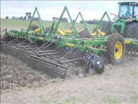 GENOVESE - RASTRA de DISCOS DESENCONTRADA ARTICULADA CON PEINES Y ROLOS - GRADA - ROME PLOW