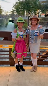 Behind every great Opa is an awesome (and stylish) Oma! Pictured: Kay Rust (left), wife of Wurstfest President Randy Rust, and Nancy Classen (right), wife of Grosse Opa Wayne Classen. | Visit NBTX
