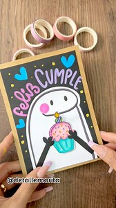 2.1M views · 55K reactions | Idea de tarjeta fácil para regalo de cumpleaños殺✨ #tutorial #ideas #creative #cumple #cumpleaños #regalos | Detalle Morita | Facebook