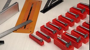 AMTOVL Forstner Drill Bit Set 16 Pcs Carbide Forstner Bits 15-35mm Woodworking Hole Saw Hinge Drill Bit High Speed Steel Drill Bits for Wood Plastic Plywood