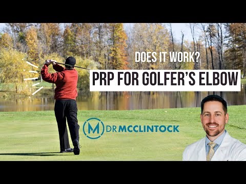 Exploring PRP for Golfer's Elbow: Is it the Right Option for You?