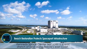 Inside NASA's Kennedy Space Center | Week of Oct. 12, 2018 Kennedy Space Center’s scenic location on central Florida’s east coast is perfect for launching rockets, but beach erosion is a concern—especially during hurricane season. That’s why NASA is managing a project to revitalize the shoreline with beach-quality sand, building up the dune that helps to protect vital spaceport infrastructure. Credit: NASA's Kennedy Space Center Duration: 1 minute, 19 seconds Release Date: October 12, 2018 NASA'