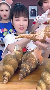 8.5K views · 60 reactions | AB Mukbang - Yummy big snail with spicy sauce - pork skin - chicken recipe - noodles fried and seafood eating show | AB Mukbang | Facebook