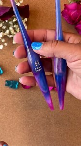 Furls Crochet Hook, Pride Rainbow Streamline Swirl, Ergonomic Handle Crochet Hooks 7" (Pride Rainbow Streamline, P - 10.00MM)