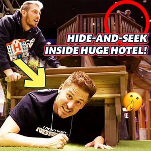 We're Playing HIDE-AND-SEEK in a HUGE HOTEL! 🏨🤫 | JStuStudios