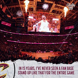 The Cleveland crowd was on another level for Game 6 of the 2016 NBA Finals, as the Cavs sent the series back out west for a Game 7 | FanDuel Sports Network Cleveland