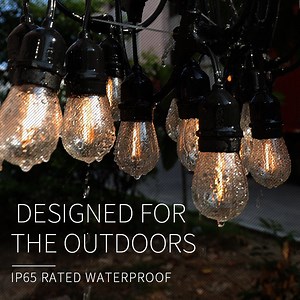 [Hot Item] 30 FT. 16 Socket LED Outdoor Solar Powered String Lighting Decoration Light