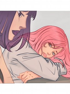 Mean Girl Remembers Bumping Into Alt Nerd (Yuri Story)