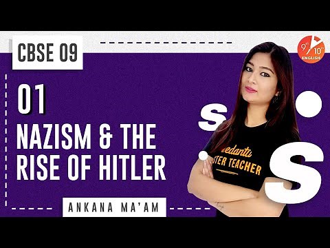 Nazism and the Rise of Hitler L-1 | CBSE Class 9 History Chapter 3 | NCERT Umang | Vedantu 9 SST