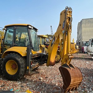 [Hot Item] Second Hand Original Imported Cat 420f Cat416e Backhoe Loader Excavator Skid Steer Loader for Export