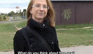 diana - sexy czech milf fucked hard in public