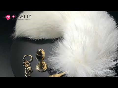 MChastity - How to Use Long Fox Tail Butt Plug