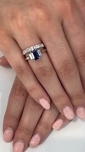 1.3K views · 33 reactions | Cool and contemporary  Emerald cut is not just for emeralds. These sapphires and diamonds are rocking the emerald cut. ✨ | Macintyres of Edinburgh | Facebook