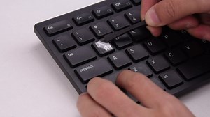 2PCS English Universal Borderless Letter Keyboard Stickers for PC Computer Laptop Desktop Notebook Keyboards,English Transfer Printing Characters Lettering Repair Replacement Stickers﻿