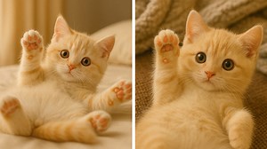 Kitten met té schattige gezichten – onweerstaanbaar! 😻💫