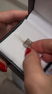 2.1K views · 21 reactions | She IS The Moment.✨ Wrapped in diamonds, dripping in elegance, this emerald-cut beauty in 14KT yellow gold with a half-eternity band is stealing every glance. At $3,950, it’s timeless, modern, and unforgettable.  | Israel Diamond | Facebook