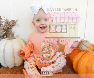 Pumpkin Leopard Ruffle Pant Set Coral Sequined - Etsy France