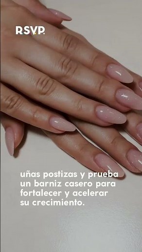 Barniz casero para uñas| RSVP 💁‍♀️💅 #Belleza #UñasSaludables #DIY