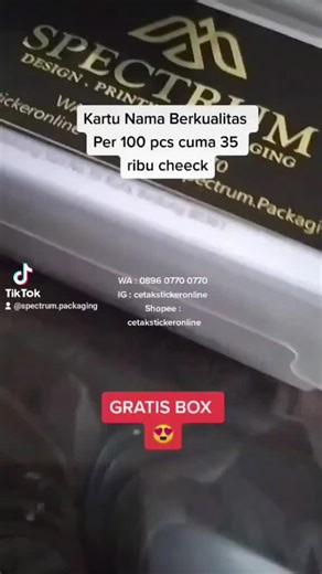 Spectrum.Packaging on TikTok