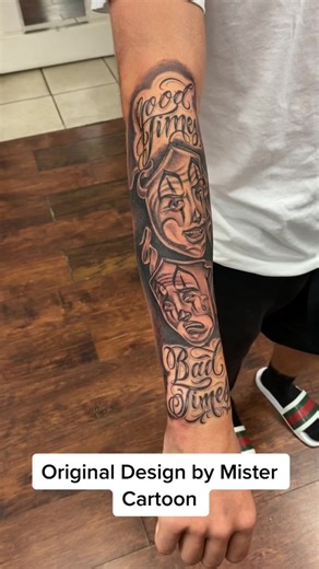 Unique Cholo Style Tattoos by Mister Cartoon