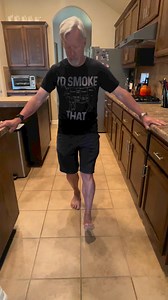 Any movement that involves knees over toes really revs some folks up. I asked my physical therapist about it and he suggested that I notice where my knees were in relationship to my toes the next time I was walking down a flight of stairs. He also said that if it causes someone pain then they should steer clear of it or gradually build capacity to handle that range of motion free of pain. #startwhereyouare #agingshouldntsuck #afriendlynudge #exercisesnacks #kneesovertoes | A Balanced You