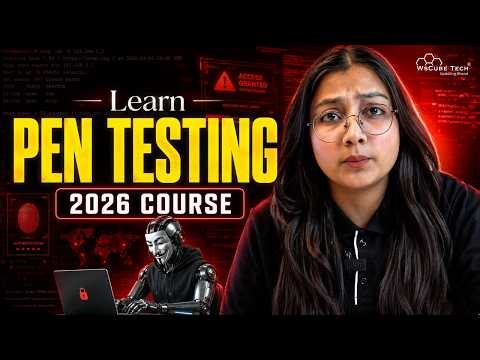 Learn Penetration Testing from Scratch in 2026 (Full Course + Internship)