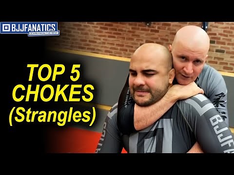 Top 5 BJJ Choke Holds (Strangles)