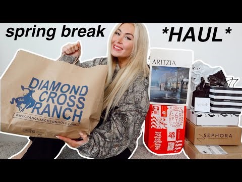 Spring Break Haul 2026 🌴👙✨ (Bikini Try-On + Vacation Outfits)