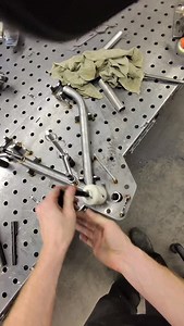 97K views · 4.3K reactions | How to do the perfect compound cope on a tube? 1️⃣ design it in cad 2️⃣ 3D print a block to hold the guide tube at the compound angle 3️⃣ weld the tube to the jig at the compound angle 4️⃣ make your own arbor to guide the hole saw from some 1” round bar 5️⃣ send it with confidence 邏 | Josiah Fallaise | Facebook