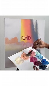 116K views · 4K reactions | Painting a colorful reflection using acrylics.. #artwork #painting #acrylicpainting #landscapepainting #art | Feliks K | Facebook