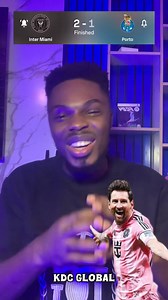 113K views · 8.3K reactions | Inter Miami 2-1 Porto | Lionel Messi wonderful free kick #messi #cwc #freekick #intermiami | KDC Global | Facebook