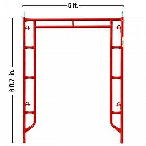 [Hot Item] 1219X1700mm Manson Frame Steel Scaffolding Frame System