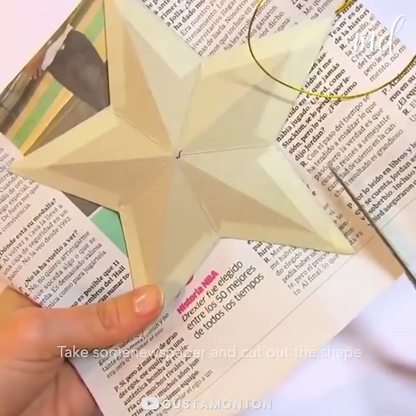 388K views · 3.9K reactions | This DIY 3D Christmas star is sure to steal all the spotlight | MetDaan DIY | Facebook