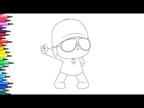 Pocoyo Happy Drawing, Painting & Coloring For Kids and Toddlers_Child Art