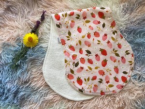 Strawberry Pattern Burp Cloth, Baby Burp Cloth, Unisex Burp Cloth - Etsy Australia