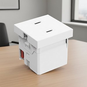 Raised Floor Box Power Module USB C 45mm for Data Centers