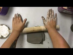 Slab Pot in Air Dry Clay