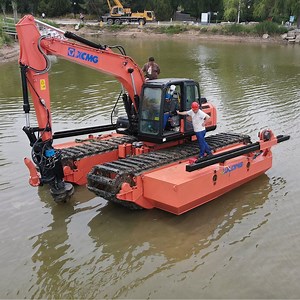 [Hot Item] Undercarriages Manufacturer/Crawler Amphibious Dredging Excavator/Amphibious Excavator